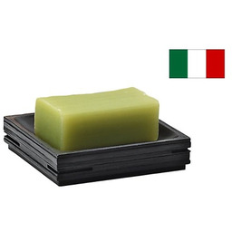 Mydelniczka do postawienia QUADRO czarna