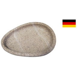 Mydelniczka do postawienia beżowa imitacja kamienia