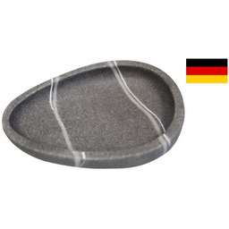 Mydelniczka do postawienia szara, imitacja kamienia