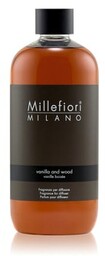 Millefiori Milano Natural Vanilla and Wood Refill Zapach do pomieszczeń 500 ml