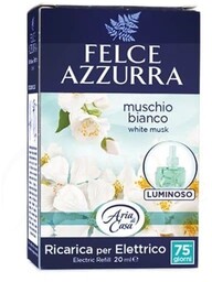 FELCE AZZURRA Elektryczny odświeżacz powietrza Refill White Musk 20 ml