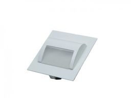 Oprawa schodowa LED 1,5W 230V biała zimna - obudowa biała