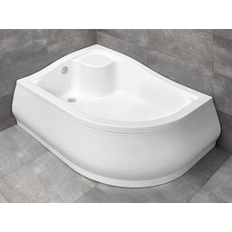 RADAWAY brodzik akrylowy Korfu E 100x80 lewy 4E81400-03L