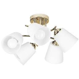 Activejet Lampa wisząca AJE-EMILY 5P GOLD E27 5x40W