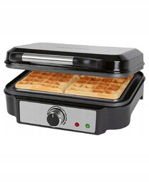Gofrownica 1000W Na 2 Duże Gofry Regulacja Temperatury Waflownica Wafle