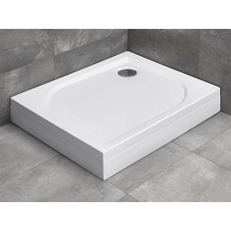 RADAWAY brodzik akrylowy Delos D z obudową 90x75, prawy 4D97514-03R