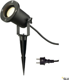 NAUTILUS SPIKE XL z ŻARÓWKĄ LED GRATIS lampa ogrodowa wbijana w grunt, czarna - 227410 - wysylka 24H
