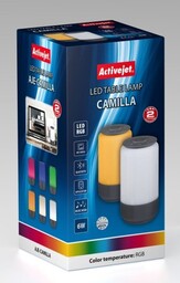 Activejet Lampa dekoracyjna LED AJE-CAMILLA RGB