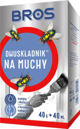 Bros Dwuskładnik na muchy 40g + 40ml
