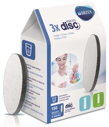 Brita MicroDisc Wkłady filtrujące do butelek na wodę 3 sztuki