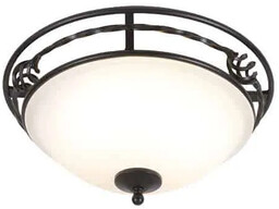 Plafon klasyczny PEMBROKE PB/F/A BLACK Elstead