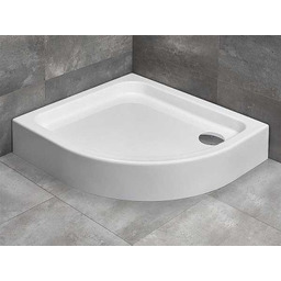 RADAWAY brodzik akrylowy Siros E Compact 80x90, lewy na podstawie styropianowej. SBE8917-1L