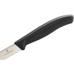 Nóż kuchenny Victorinox SwissClassic Pikutek - do warzyw, wędlin i owoców (6.7833) - czarny
