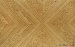 Stół EDMONDO Halmar 90x160-240, Dąb naturalny + czarny