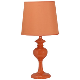 Lampa stołowa/nocna BERKANE 41-11718 pomarańczowa 1x40W E14