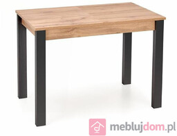 Stół GINO Halmar Dąb wotan + czarny, 60x100-135