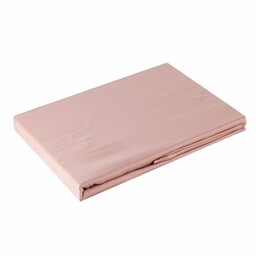 Eurofirany Prześcieradło satynowe 220x210 Nova różowe pudrowe jednobarwne bez gumki