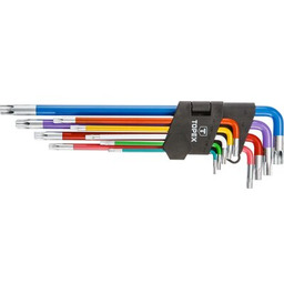 TOPEX Zestaw kluczy torx 35D969 (9 elementów) Zyskaj