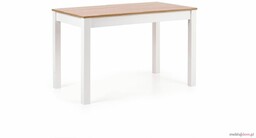 Stół KSAWERY Halmar Dąb sonoma + biały, 68x120
