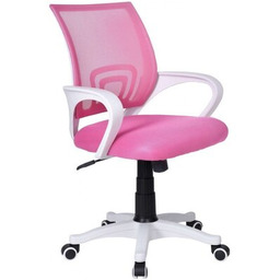 Krzesło biurowe DWM Bianco Biało-różowy