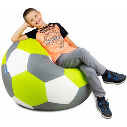 Trójkolorowa trwała Pufa Piłka 450L 100cm Egato