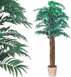 SZTUCZNE DRZEWO ARECA PALMA KWIATY DRZEWKO