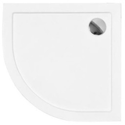 Brodzik prysznicowy uniwersalny półokrągły SLIM 80x80x5,5 ARON