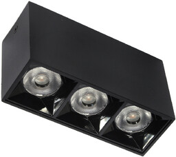 Lampa liniowa natynkowa 9w 4000K czarna JDL-6T