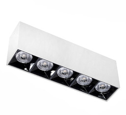 Lampa liniowa natynkowa 15w 4000K biało-czarna JDL-3T