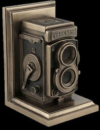 STEAMPUNK PODPÓRKA DO KSIĄŻEK Z ZABYTKOWĄ KAMERĄ VERONESE (WU76960V4)