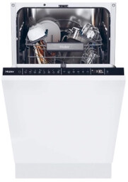 Haier i-Pro Shine Seria 4 XI0C3TB3FB 44,8cm Automatyczne otwieranie drzwi Zdalne sterowanie Zmywarka do zabudowy