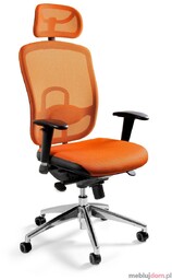 Fotel ergonomiczny VIP Unique Pomarańczowy