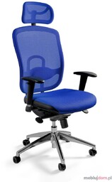 Fotel ergonomiczny VIP Unique Niebieski