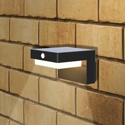 Sanico Goldlux Mali Led kinkiet solarny z czujnikiem ruchu 4000K Usb-c IP44