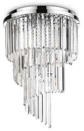Plafon kryształowy CARLTON PL12 168937 - Ideal Lux