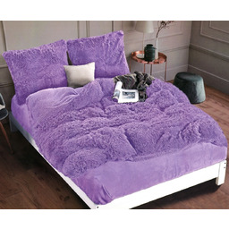 Pościel futrzana wrzosowa PFJ-012