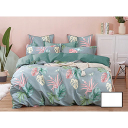 Pościel 160x200 Dwustronna Bawełna Satynowa Collection World Kwiaty