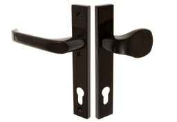 Pochwyt-klamka drzwiowa FAM 13976 92/204/32 brąz lewa (3 śruby)