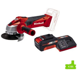 EINHELL Szlifierka kątowa EINHELL TC-AG 18/115 Li-Solo + Akumulator PXC 4512042 4Ah 18V + Ładowarka
