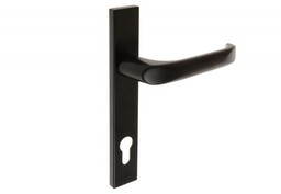 Klamka drzwiowa FAM 14331 92/204/32 czarna lewa (3 śruby)