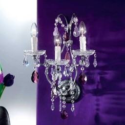 ORION Kinkiet kryształowy ELIARA, możliwość ściemniania, salon / jadalnia, design