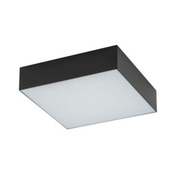 Plafon LID SQUARE LED 16cm 25W barwa ciepła 3000K czarny 10425