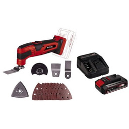 EINHELL Narzędzie wielofunkcyjne EINHELL TC-MG 18 Li Solo + Akumulator 4512097 2.5 Ah 18V + Ładowarka