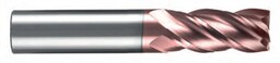 FENES Frez 4-ostrzowy 10 mm uniwersalny do 55 HRC pełnowęglikowy VHM 0640-234-050-100