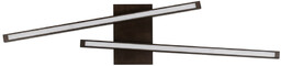 Lampa Sufitowa Linus Sidelong 2xLED 24V Zintegrowana 1680lm 3000K 18W Drewno Buk Orzech 2241276