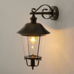 ORION Kinkiet zewnętrzny MARIELLA, miedziany, aluminium, antyczny