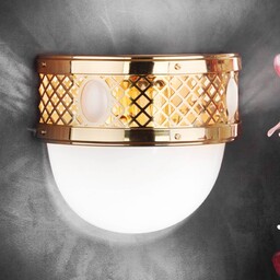 ORION Kinkiet ALT Wien, możliwość ściemniania, mosiężny / złoty, salon / jadalnia, mosiądz