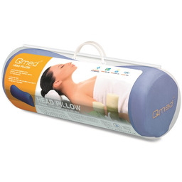 Odciążająca poduszka rehabilitacyjna do spania z pamięcią - wałek (head pillow)