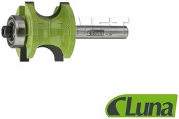 LUNA Frez zaokrąglający R10 typu półwałek do drewna z łożyskiem dolnym 39 x 30 x 8 mm (21016-0602)