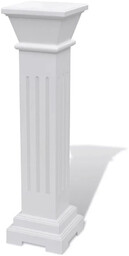 Elior Biały stojak na kwiaty N6-H61